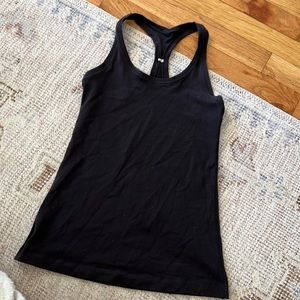 Lululemon Black Racerback Tank Top